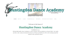Desktop Screenshot of huntingdondance.com